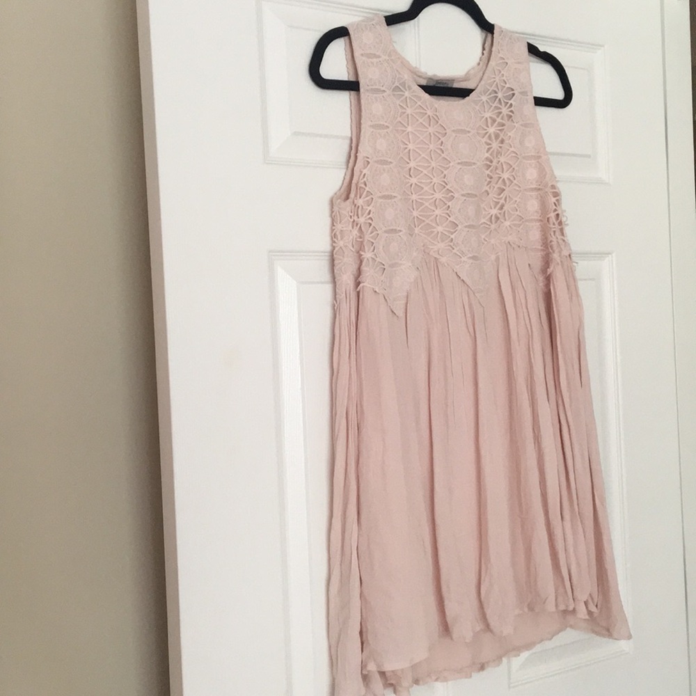 Blush pink dress